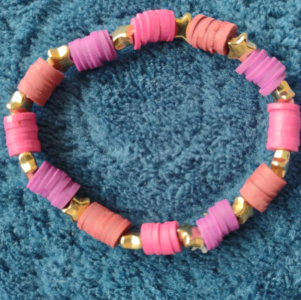 Colorful Kids Beaded Bracelets Set